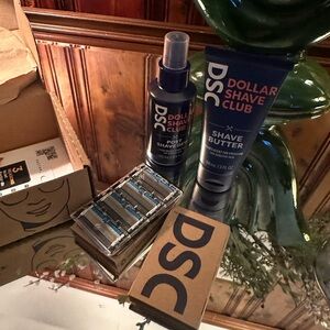 Dollar Shave Club Shave Butter and Post Shave Duo - Blue and Black
